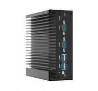 Mini PC Industrial Sin Ventilador con Windows 10, Core I3 7100U, Ranura PCI, 2 RJ45 LAN, 2COM, Compatible con Linux