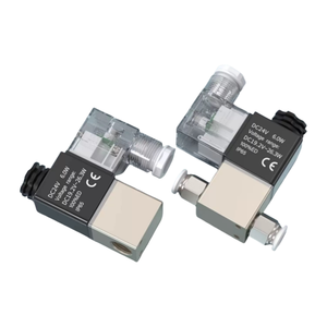 Katup <span class=keywords><strong>Pilot</strong></span> udara Solenoid 12V harga rendah pneumatik kecil 2V025 1/8In kontrol minyak tertutup normal OEM dapat disesuaikan 1 tahun - Product Image 1