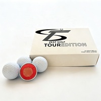 Logo et emballage personnalisés, balles de golf de haute performance de marque Rival, 4 pièces, simili Pro V1x, en uréthane coulé, 4 couches, pour tournoi