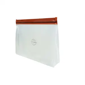 Wholesale Ziplock Leakproof Sandwich Bag Reusable PEVA Silicone Food Storage Bag