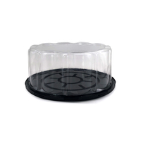 Emballage à couvercle transparent complet Boîte à gâteaux Boîte d'emballage suisse transparente