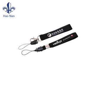 Bán Sỉ Móc Khóa Vải Làm Theo Yêu Cầu Chian Chìa Khóa Dập Nổi Với Logo Móc Khóa Dệt - Product Image 3