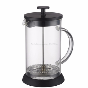 Transparent Durable 350ml Presse Française <span class=keywords><strong>Cafetière</strong></span> & cristal <span class=keywords><strong>verre</strong></span> café <span class=keywords><strong>piston</strong></span> avec 304 filtre En Acier inoxydable - Product Image 3