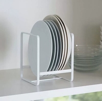 Étagère de cuisine en fer pour comptoir, organiseur de vaisselle avec égouttoir pour rangement dans les armoires