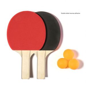 Raquette de tennis de table portable professionnelle pour athlètes juniors et seniors, section sportive Star Sports, ensembles de paires, raquette de tennis de table en bois - Product Image 4