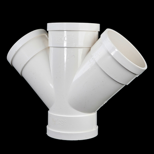 Nhà máy trực tiếp áp lực cao linh hoạt uPVC y-cross phù hợp ống nước dễ dàng-cài đặt chất lượng sự lựa chọn cho hệ thống thoát nước <span class=keywords><strong>Made</strong></span> Trung Quốc - Product Image 3