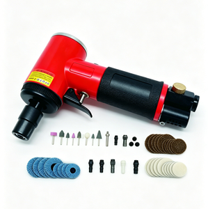 Amoladora neumática con mandril de 3/6 mm, 15000 RPM, 61 accesorios, máquina pulidora de metales, alta velocidad, estabilidad, precisión y control. - Product Image 1