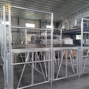 Olay canlı konserler için profesyonel taşınabilir alüminyum sahne ekipmanları sistemi kare asma ekran Aluminio alaşım inşaat - Product Image 3