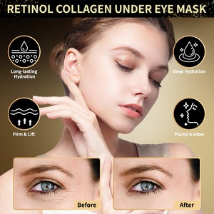 Parches de Hidrogel para Ojos con Colágeno y Oro 24K, Certificados por MSDS, Nutritivos e Hidratantes, en Envase de Frasco, para Todo Tipo de Piel - Product Image 3