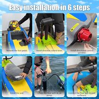 Havospark : Kit Planche de Surf Électrique Tendance 55 km/h avec Planche Gonflable et Siège Accessoire pour Ski Nautique