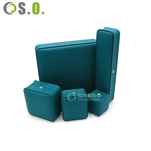 Wholesale Luxury Custom Wedding PU Leather <b>Jewelry</b> Ring <b>Gift</b> <b>Box</b> - Product Image 2