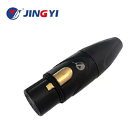 Câble de connexion audio auxiliaire haut-parleur XLR mâle à 2 * XLR femelle câble adaptateur de connecteur de style Y