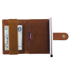 Tarjetero Personalizado CardHoda H10023, Tarjetero para Tarjetas de Crédito, Cartera de Cuero PU y Nailon de Alta Calidad, Abierto, Anti-Robo, RFID - Product Image 2