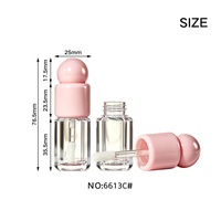 Jinze – Tubes de brillant à lèvres roses luxueux, nouveau design, prêts à être expédiés, avec applicateur, contenants pour gloss