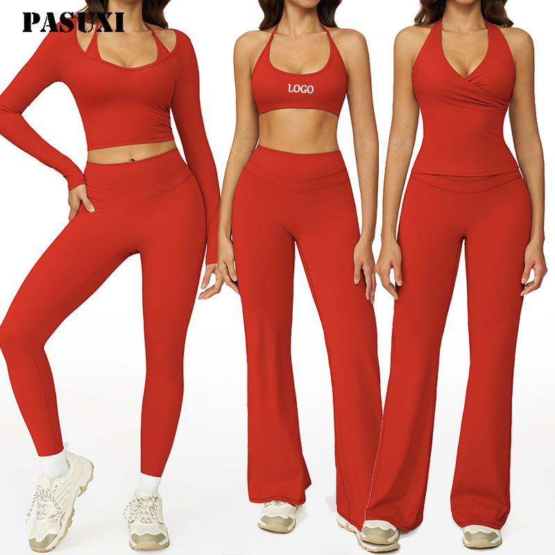 PASUXI Yoga Sets Fitness Sport Wear
