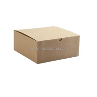 Boîtes cadeaux personnalisées en papier kraft recyclable, pliables, pour bougies et sushis, pour le stockage