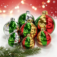 Décorations de Noël gonflables publicitaires : cloches, boules et miroirs pour événements commerciaux et fêtes de fin d'année – Rouge, Or, Argent, Vert