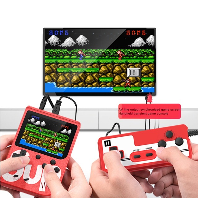3.0 Inch LCD Screen Cheap 400 in 1 SUP Game Box Mini Handheld Game Console Retro Portable Video Game Console