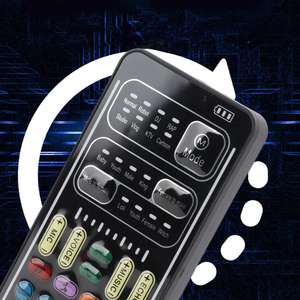 Changeur de <span class=keywords><strong>Voix</strong></span> I9 : Kit Multifonction Portable avec Carte Son Mini pour Enregistrement, Diffusion de Jeux et Ordinateur - Product Image 3