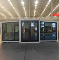 Maison extensible préfabriquée de grande taille en conteneur de 20 pieds et 40 pieds, 2, 3 ou 4 chambres, maison pliable préfabriquée pour l'extérieur, construction immobilière