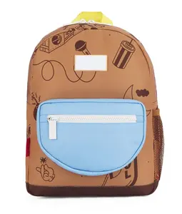 11 인치 편안한 유치원 미니 백팩 슈퍼 귀여운 어린이 배낭 제조 소년 소녀를위한 어린이 학교 배낭 가방