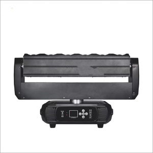 Nueva llegada 6PCs x 40W Full RGBW Color 4-en-1 LED Matrix Light Cabeza móvil Luz de escenario DMX Control Lámpara de aluminio para clubes nocturnos - Product Image 6