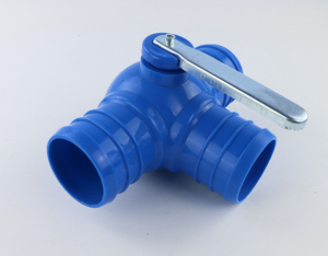 Válvula de Bola de Tres Vías de Igual Diámetro con Perilla de Hierro Reforzado para Riego Agrícola (50-100mm) - Product Image 2