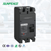 Disjoncteurs à boîtier moulé Sunpeace 2P 3P 4P 250A 1000V 1500V 2 pôles 3 pôles AC DC MCCB 42K/65kA pour système solaire