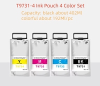 Cartouche d'encre pigmentée compatible T9731 T9732 T9733 T9734 avec puce pour imprimante Epson WF-C869Ra Wf-C869