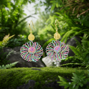 E195-E130-0492CS Boucles d'oreilles pendantes tendance - Product Image 3