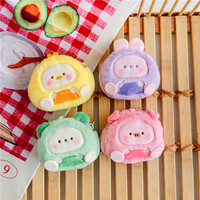 Porte-clés en peluche doux et mignon en forme d'animal bouclé, en tissu de coton de haute qualité, idéal pour les enfants et la décoration intérieure – Offre Spéciale