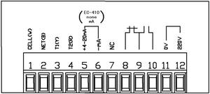 Medidor de salinidad en línea ECD económico SUNHO EC400 EC410 EC450 para monitoreo de calidad de agua de aguas residuales conductividad de salinidad temperatura TDS 0-200 - Product Image 4