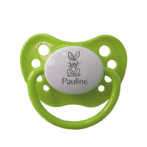1 x tétine NIP avec le nom Lapin - Product Image 5