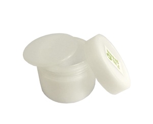 Sugar cane bioplastic cosmetic packaging jar