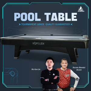 KONLLEN Premium Custom American 9 Ball Pool <b>Table</b> High Density Slate Professional Tournament Style Speed Cloth Ft Steel KL2-1 CO - Product Image 2