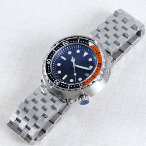 Reloj MINUTETIME Personalizado con Logotipo NH35 para Hombre, Modelo Tuna, Acero Inoxidable 904l, Luminoso, Mecánico Automático, Plateado, Cristal de Zafiro - Product Image 4