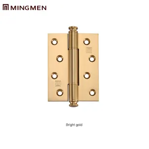 MINGMEN Classic Color Hardware Metallic Elaborated Concealed Easy Installation Door Hinge