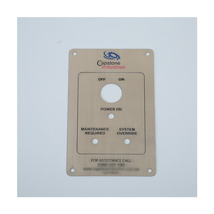 Panneaux métalliques personnalisés en acier inoxydable pour l'identification de la sécurité des équipements industriels avec impression UV, taille sur mesure - Product Image 4