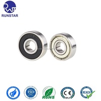 Roulement à billes RUNSTAR en acier inoxydable 608Z 8*22*7 S608ZZ S608-2RS à gorge profonde simple rangée antirouille ZZ ABEC-1/3/5 avec graisse
