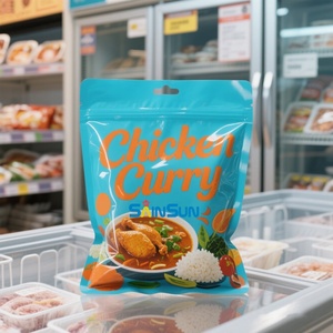 Frozen Dumpling Packaging <b>Bag</b> With Window Frozen Food Storage Plastic <b>Vacuum</b> <b>Bags</b> for Meat Packaging Frozen <b>Bags</b> Packaging - Product Image 2