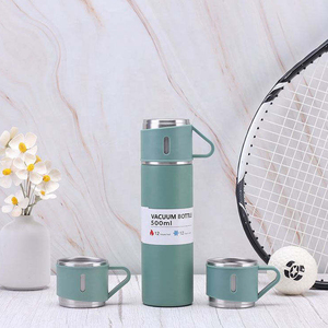 Business 500ml Gift <b>Box</b> Set Portable Luxury Stainless Steel Thermos Coffee <b>Mug</b> 6-12 Hours Thermal Insulation Customized Logo - Product Image 5