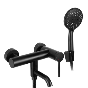 SANIPRO ensemble de système de <span class=keywords><strong>douche</strong></span> mural rond <span class=keywords><strong>doré</strong></span> multifonctionnel SUS304 robinet de baignoire salle de bain <span class=keywords><strong>mitigeur</strong></span> de robinet de bain - Product Image 2