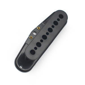 Kits de piezas de bricolaje <span class=keywords><strong>para</strong></span> <span class=keywords><strong>hacer</strong></span> pastilla de <span class=keywords><strong>guitarra</strong></span> eléctrica ST, bobina de pastilla única, cubierta, barra de cerámica, Cable, palo multicolor - Product Image 2