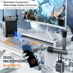 Altavoz Bluetooth Portátil de 90W de Alta Potencia con <span class=keywords><strong>2</strong></span> Micrófonos Inalámbricos, Máquina de Karaoke para Fiestas y Campamentos - Product Image 3