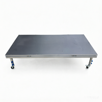 Scène mobile pour événements et concerts, garantie TUV, podium portable, plateforme en aluminium, plateforme de scène pour événements et concerts en plein air