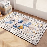 Tapis de sol super absorbant et antidérapant pour hôtel, cuisine et salle de bain, résistant à la saleté, facile à nettoyer, écologique