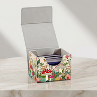 Boîte de rangement pour cartes Magic Commander, capacité de 120 cartes à simple pochette et 100 cartes à double pochette, étui de rangement TCG durable