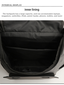 Mochila de Gran Capacidad, Mochila Casual Impermeable, Maletín para Computadora Portátil, Mochilas Personalizadas para Hombre - Product Image 6