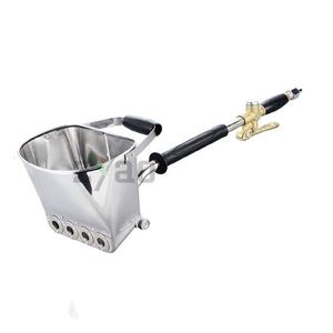 Multifunktion ale hochwertige 4 Jets Zementmörtel sprüh gerät Trichter pistole Stuck sprüh gerät Pneumatische Zementmörtel sprüh maschine - Product Image 2