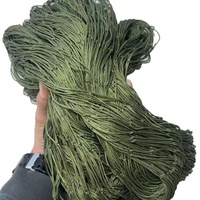 Filet de camouflage compatible avec le filet squelette, en polyester, différentes tailles et épaisseurs de cordes, tissage quadrillé, filet en vrac